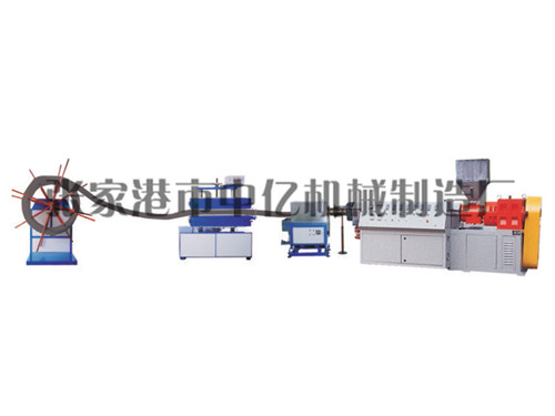 PE碳素螺旋增強管生產線